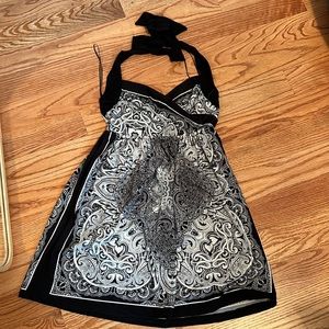 Neck-holder mini dress Arden B